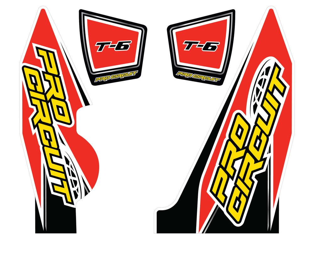 PRO CIRCUIT Muffler Sticker Kit