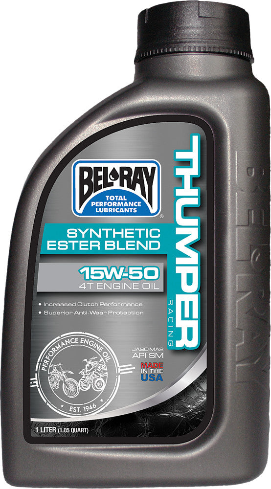 BEL-RAY Thumper Racing Synthetic Ester Blend 4T Engine Oil