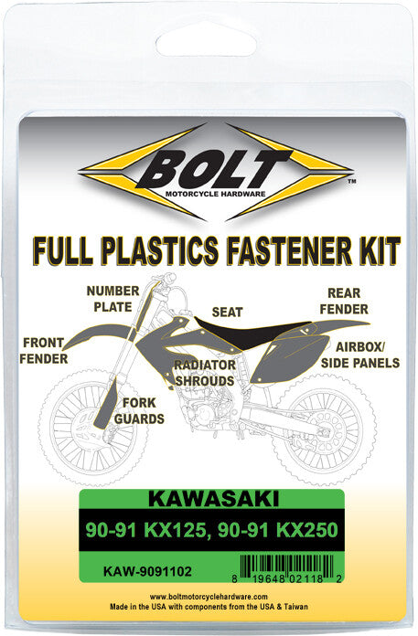 BOLT Full Body Work Fastener Kit