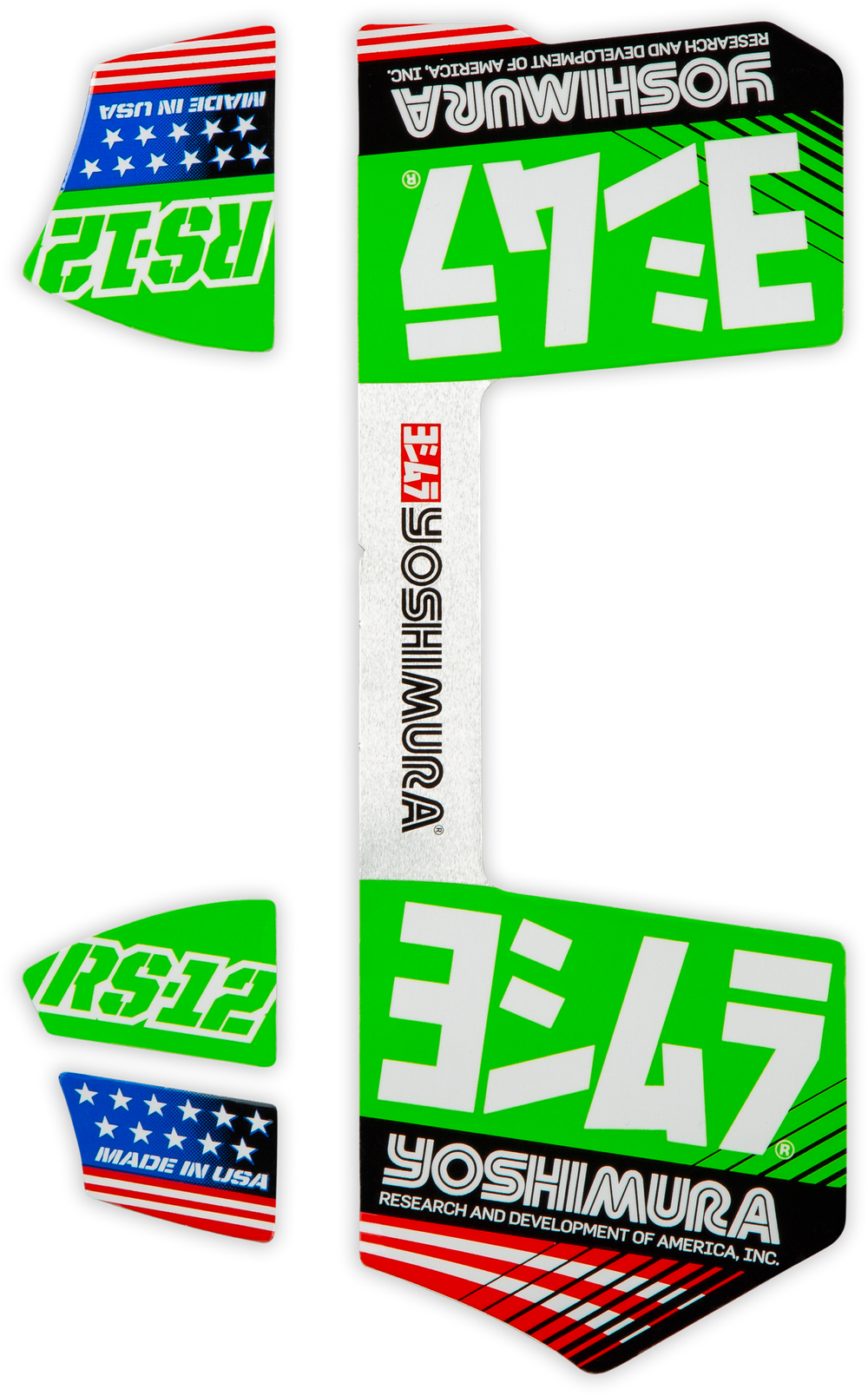 YOSHIMURA RS-12 Muffler Decals