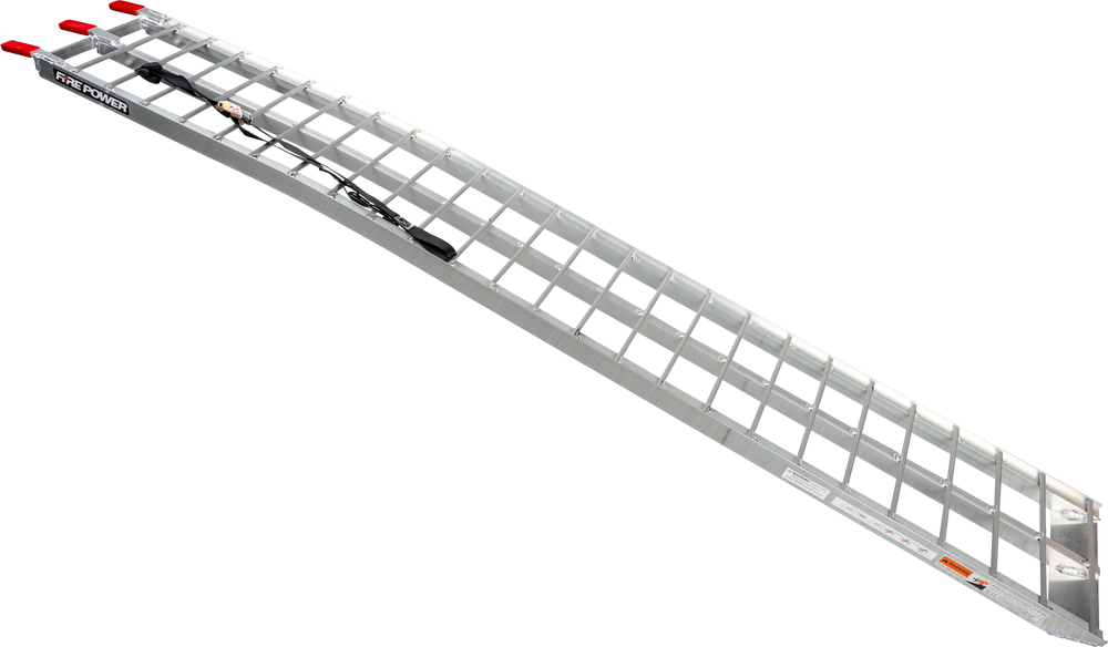 FIRE POWER Curved Aluminum Ramp