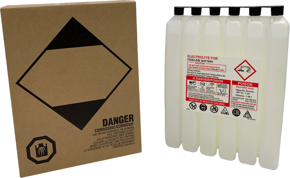 FIRE POWER Sealed Battery Electrolyte Pack