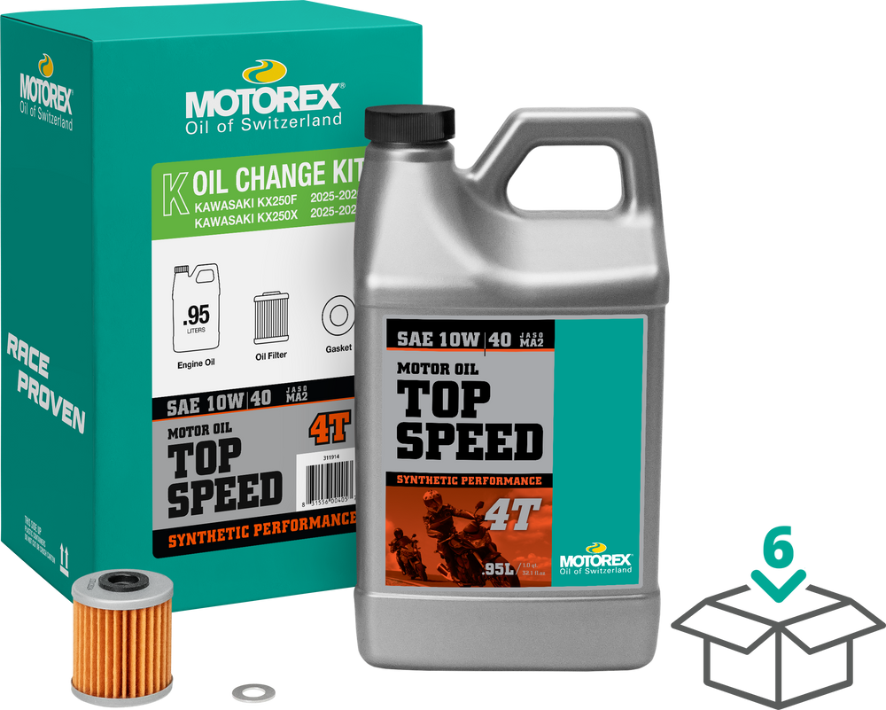 MOTOREX Motorex Top Speed Oil Change Kit