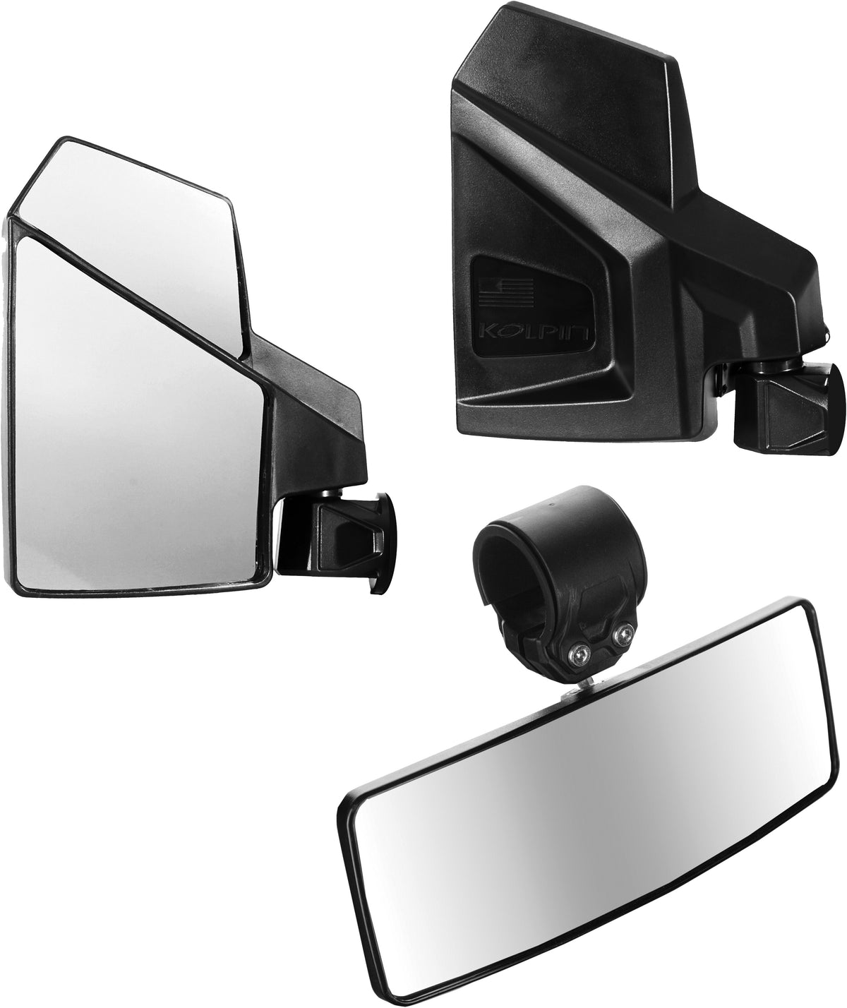 KOLPIN Side/Rearview Mirror Combo