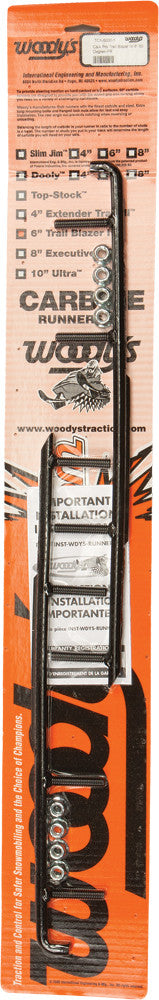 WOODYS Trail Blazer Round Bar Runners 6"