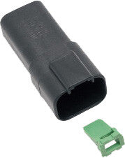 NAMZ CUSTOM CYCLE Deutsch DT Receptacle and Wedgelock