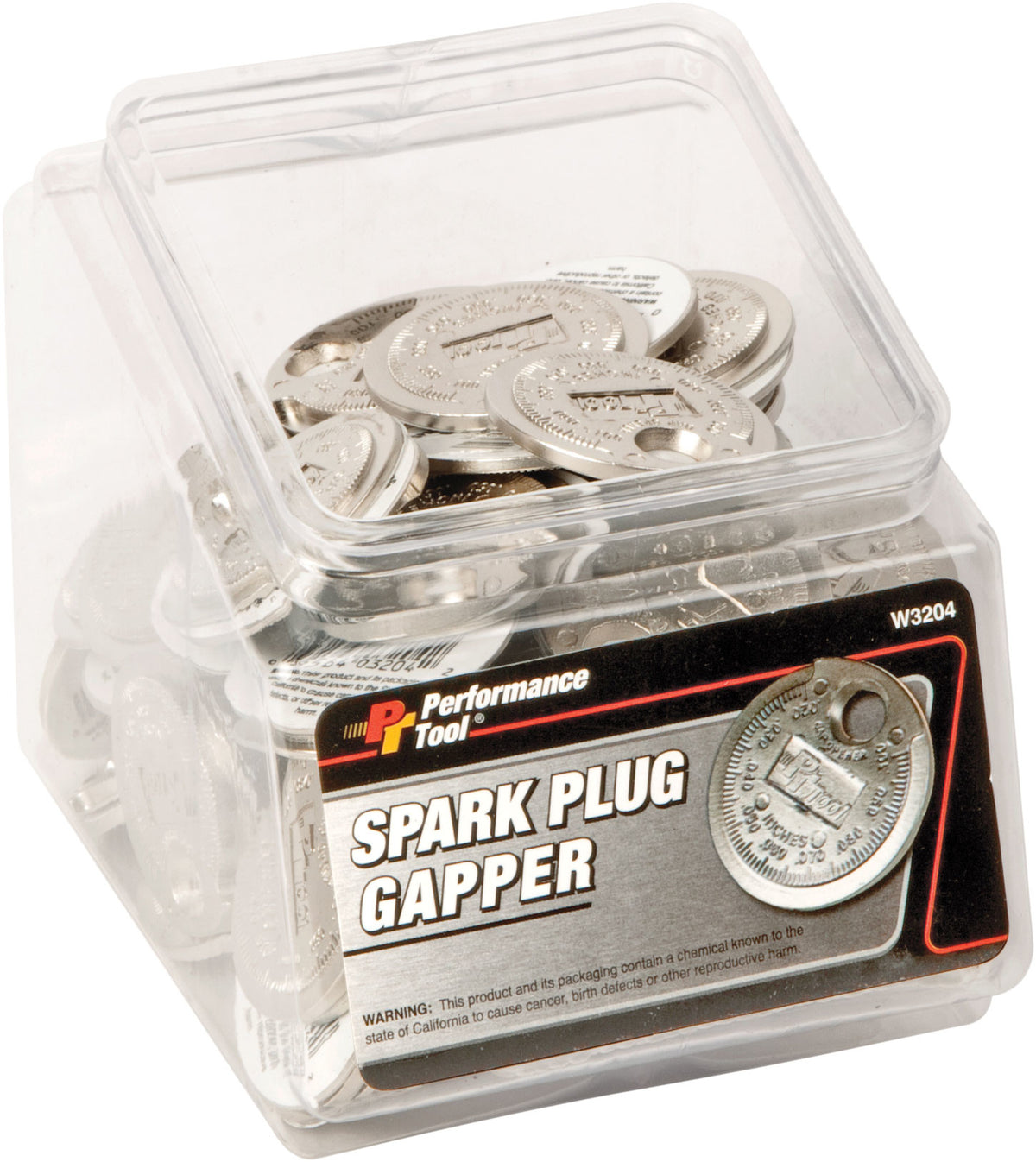 PERFORMANCE TOOL Fishbowl w/Spark Plug Gap Tool