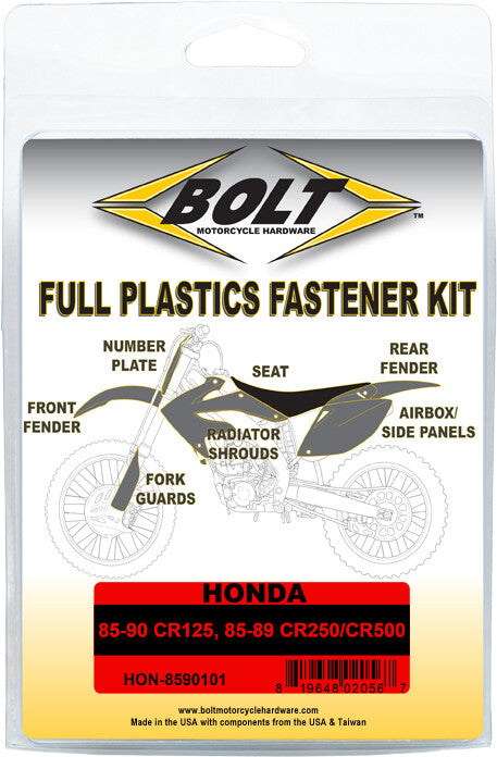 BOLT Full Body Work Fastener Kit