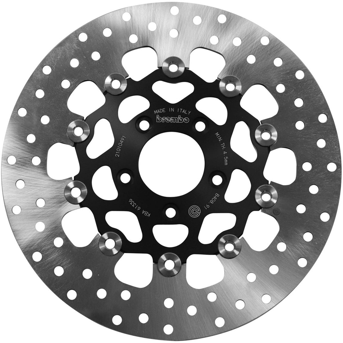 BREMBO FLOATING FRONT ROTOR 11.5" (2.22 BORE)