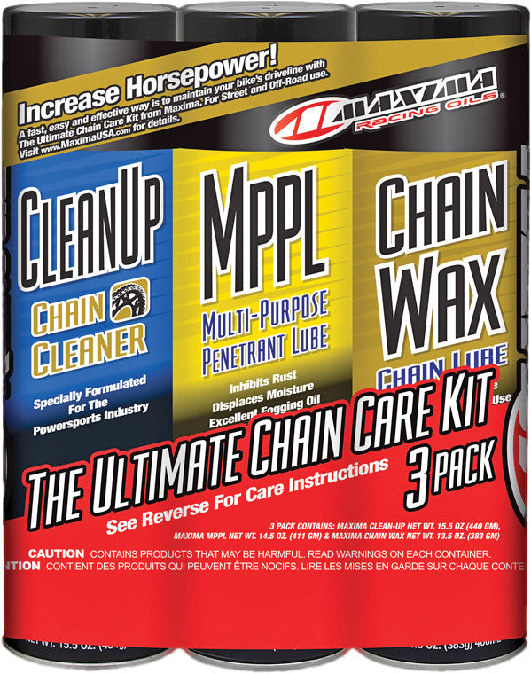 MAXIMA Ultimate Chain Wax Care Kit