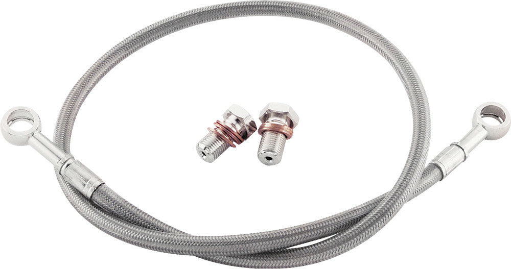 GBRAKES BRAKE LINE REAR SILVER YAM