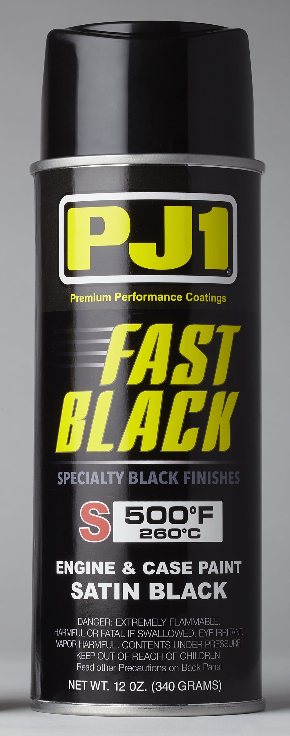 PJ1 11oz Aerosol Fast Black Paint