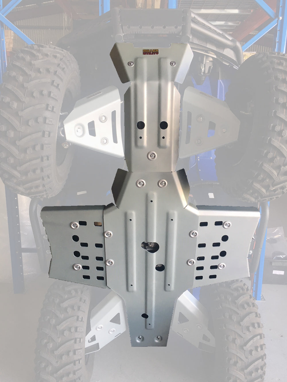 RIVAL POWERSPORTS USA Alloy Skid Plates