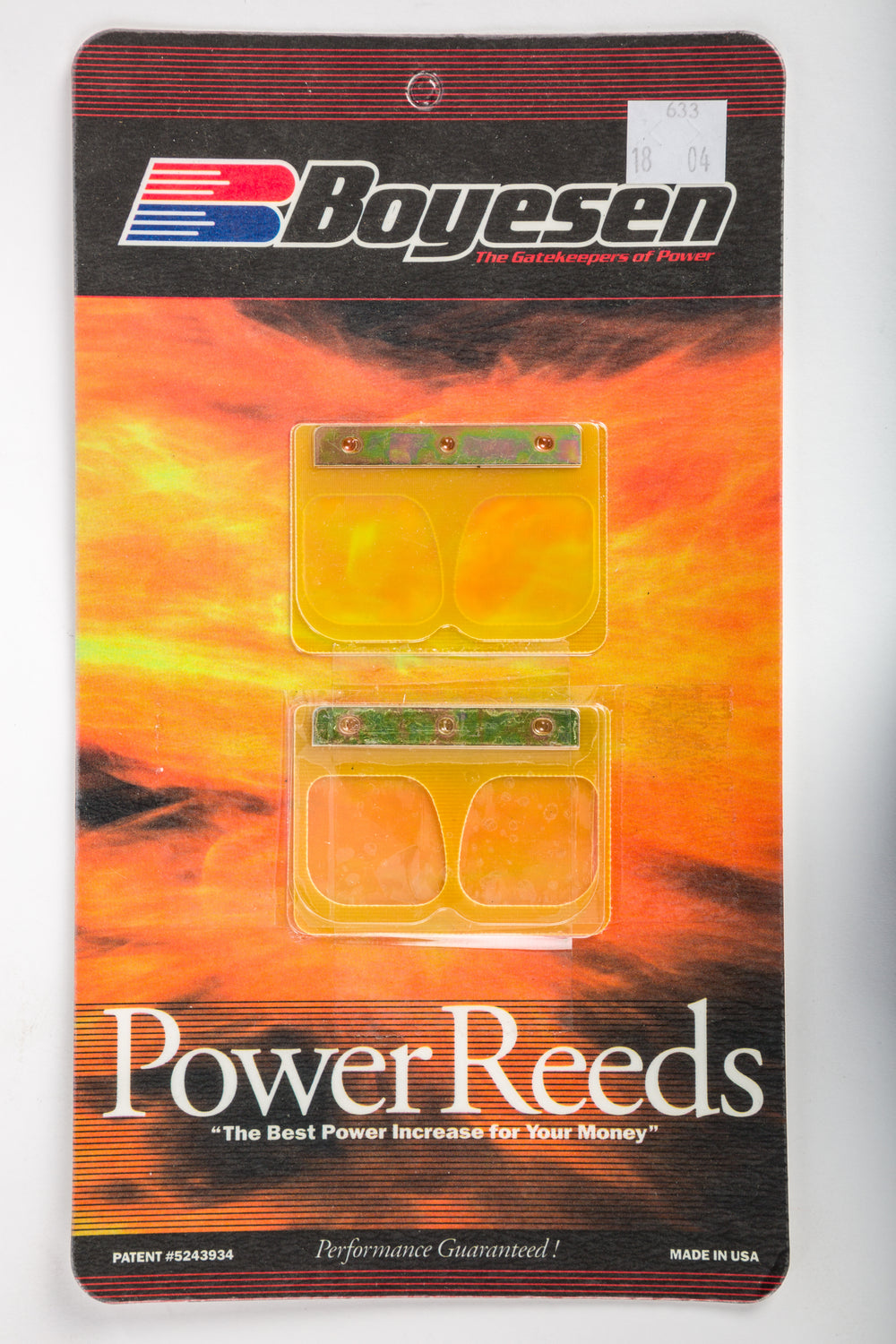 BOYESEN Dual Stage Power Reeds Dura Flex w/Rev Plates