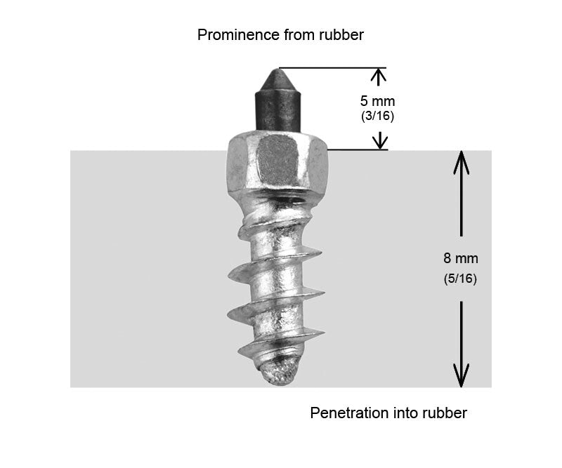 IGRIP 11MM STANDARD SCREW STUDS QTY 100
