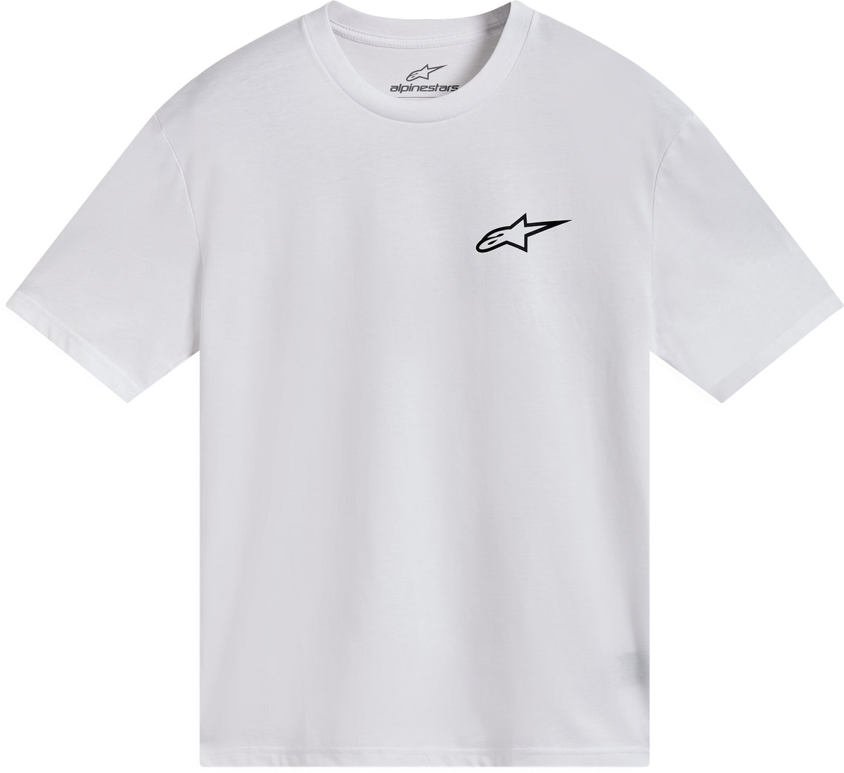 ALPINESTARS COMBO BACK SS CSF TEE WHITE/BLACK LG