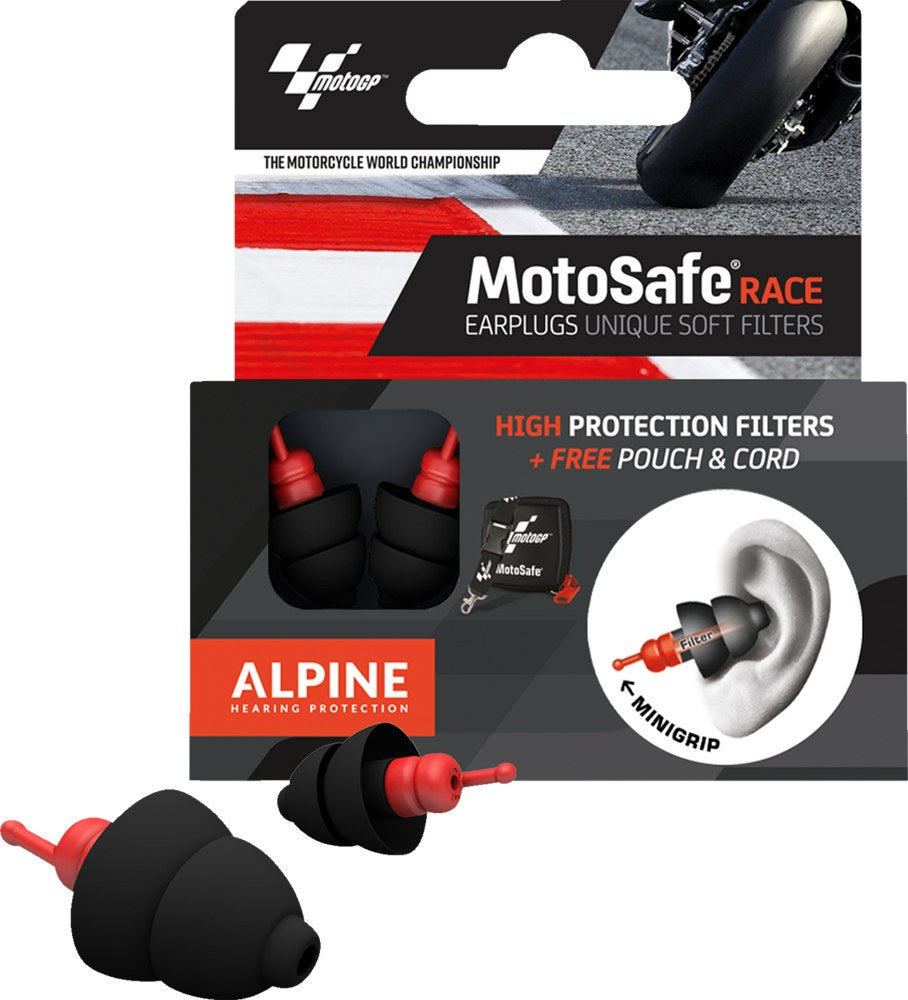 ALPINE HEARING PROTECTION MotoGP Motosafe Earplugs - Race