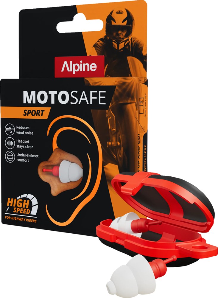 ALPINE HEARING PROTECTION MotoSafe Earplugs - 2026 - Sport
