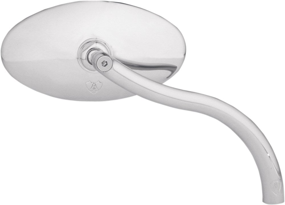 ARLEN NESS Mirror - Softbend - Side View - Smooth - Cat Eye - Chrome - Left/Right
