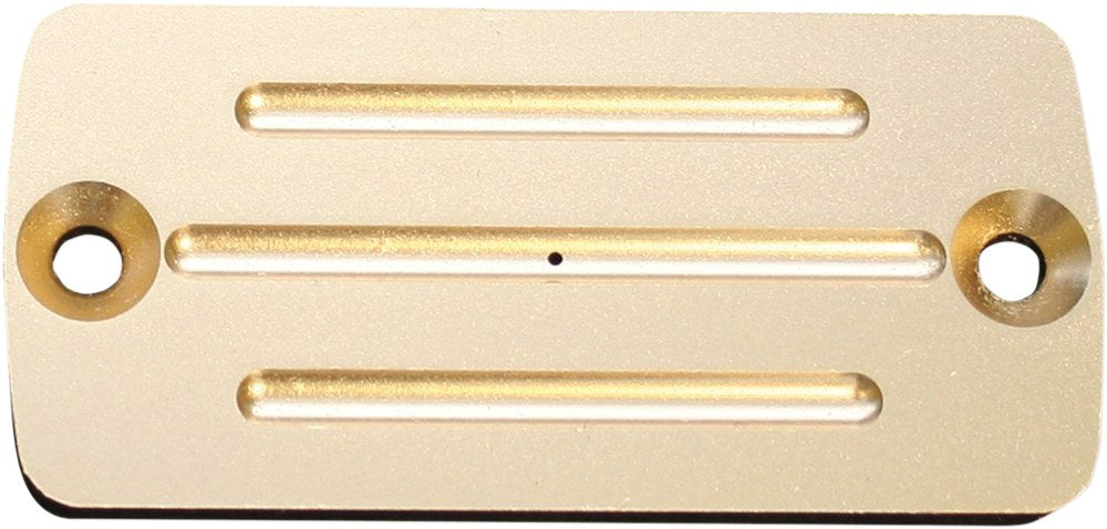 ACCUTRONIX Master Cylinder Cover with Milled Lines - Black