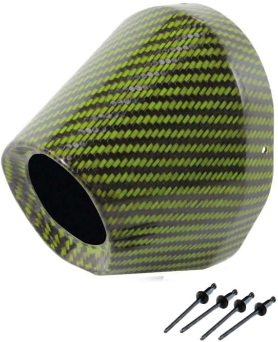 PRO CIRCUIT Exhaust Carbon End Cap