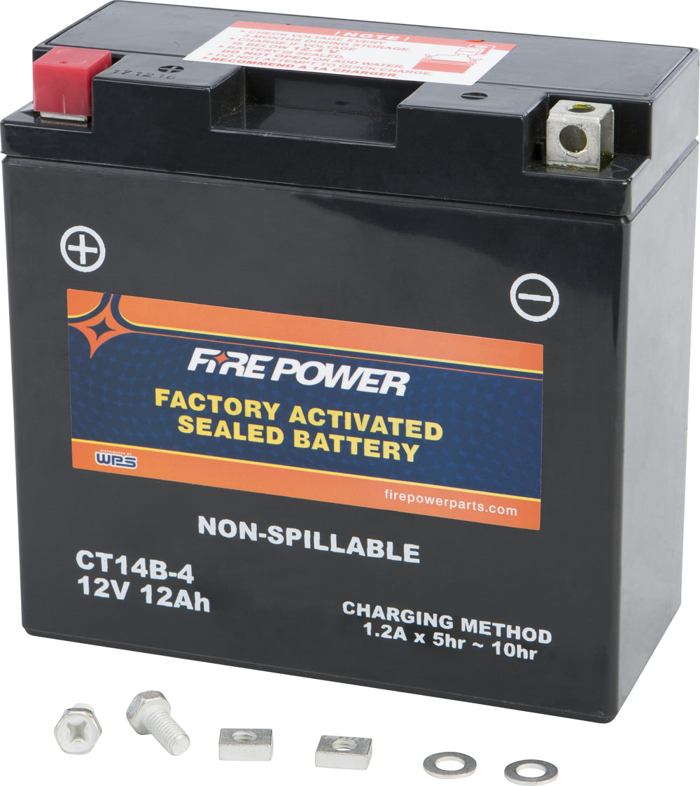 FIRE POWER Factory Activated Sealed Battery