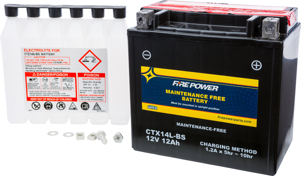 FIRE POWER Maintenance Free Sealed Battery