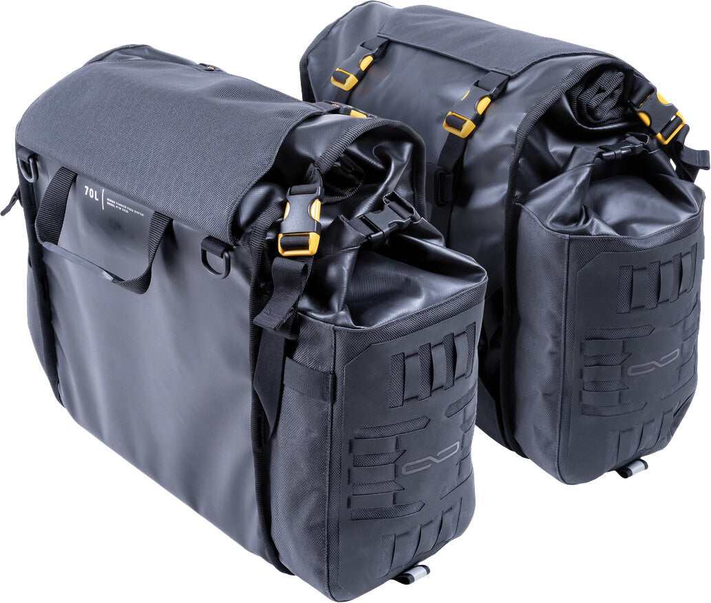 GIANT LOOP ROUND THE WORLD PANNIERS 90L BLACK