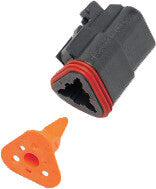 NAMZ CUSTOM CYCLE Deutsch DT Plug and Wedgelock