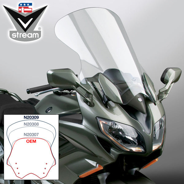 NATIONAL CYCLE Fairing Mount V-Stream Windscreen