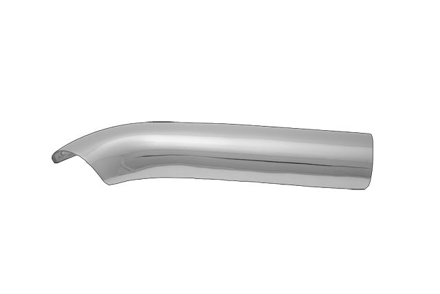 Heat Shield, Front - Chrome - 10.5"