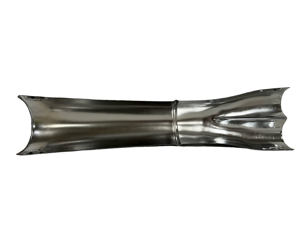 Heat Shield, Collector - Chrome - 22"