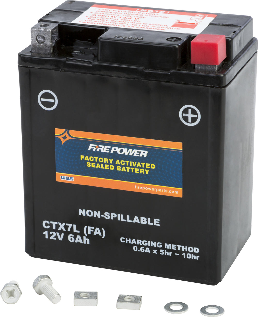 FIRE POWER Factory Activated Sealed Battery