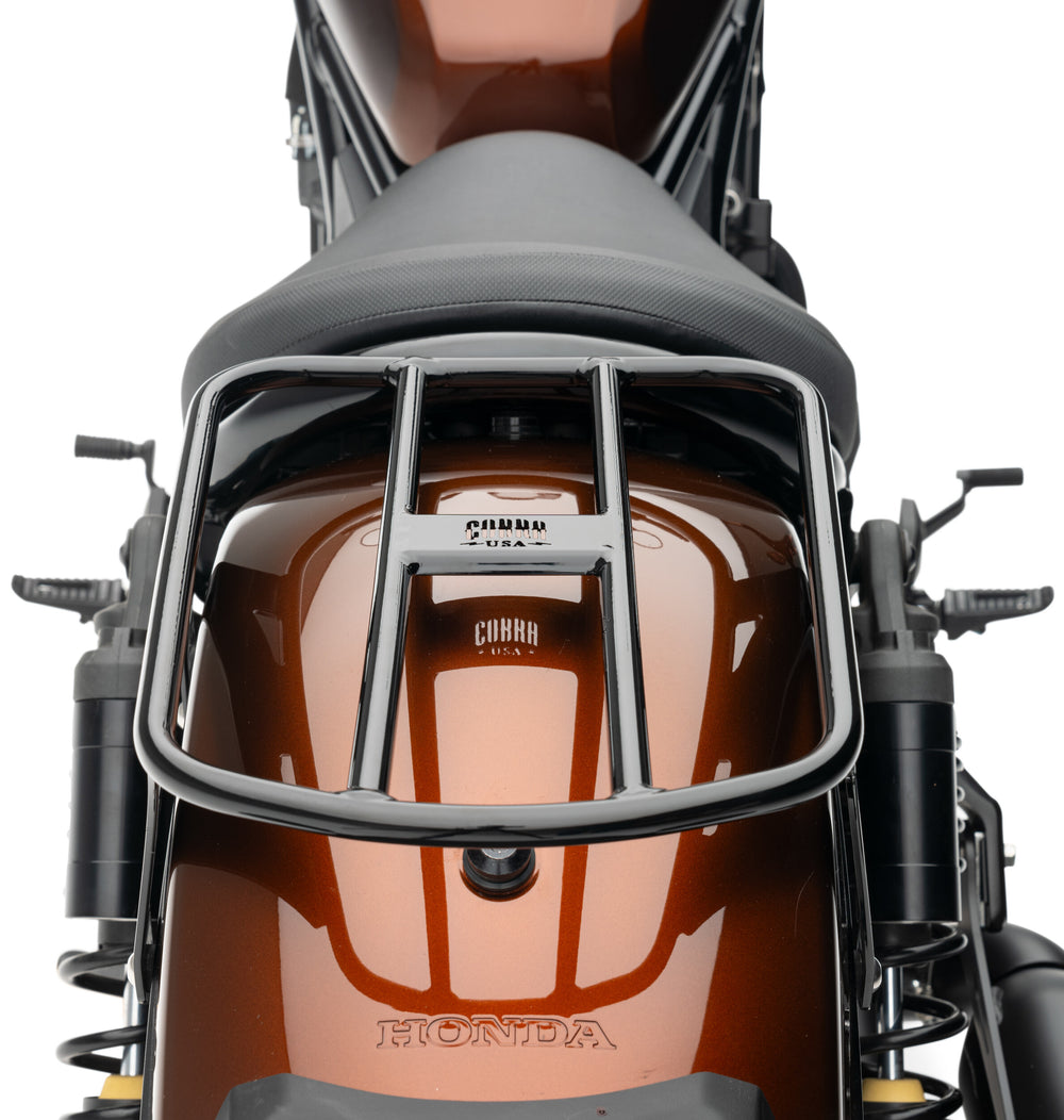 COBRA Solo Luggage Rack Lasered Cobra Logo