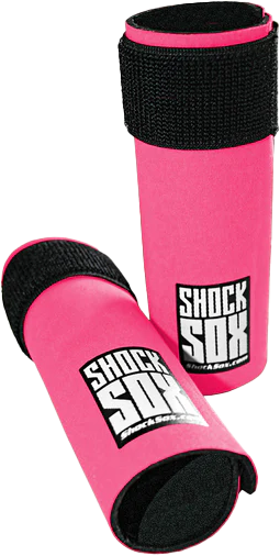 SHOCK SOX STREET SHOCK SOX  6"U  PINK UPSIDE DOWN FORKS