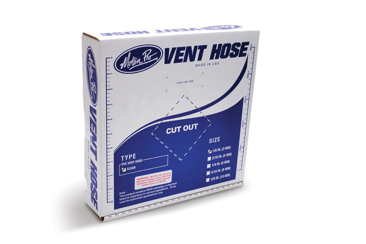 MOTION PRO Clear Standard Vinyl Fuel Vent Line