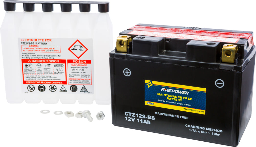 FIRE POWER Maintenance Free Sealed Battery