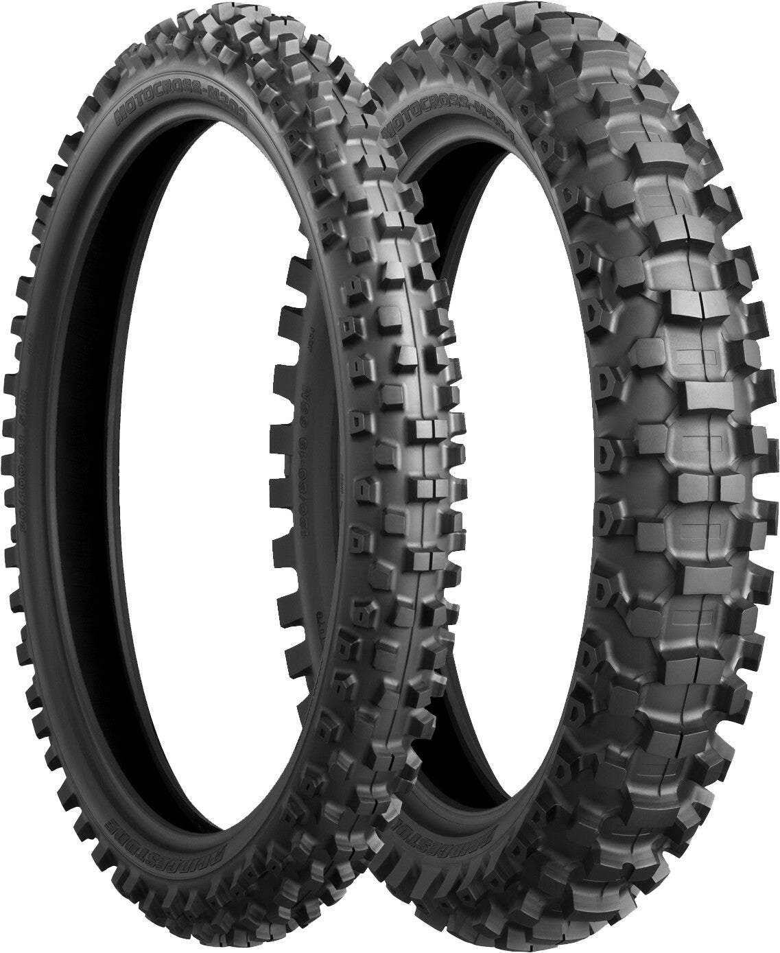 BRIDGESTONE TIRE MOTOCROSS M203 FRONT 70/100-19 42M BIAS TT
