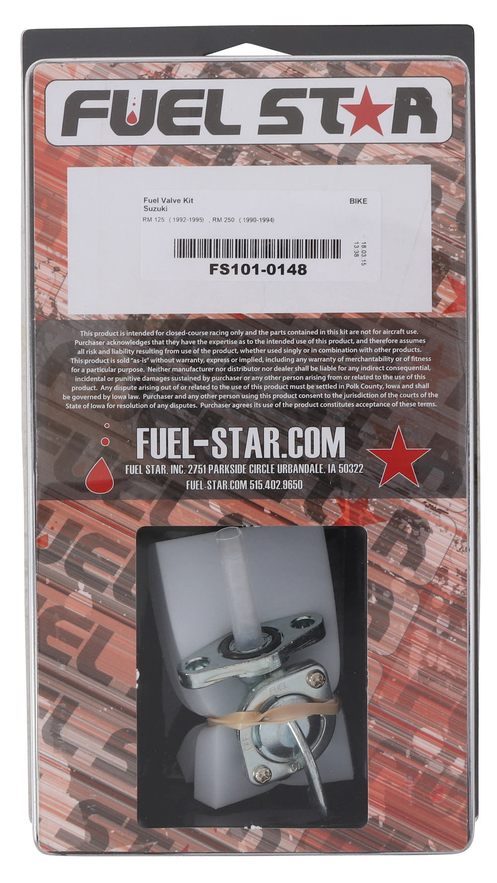 ALL BALLS Fuel Valve