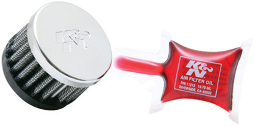 K&N Crankcase Vent Air Filter - Direct Mount