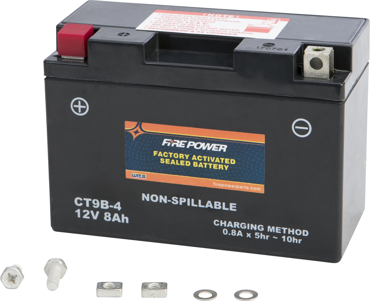FIRE POWER Factory Activated Sealed Battery