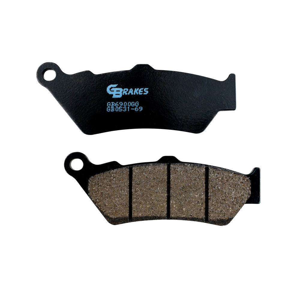 GBRAKES Brake Pads Semi Metallic