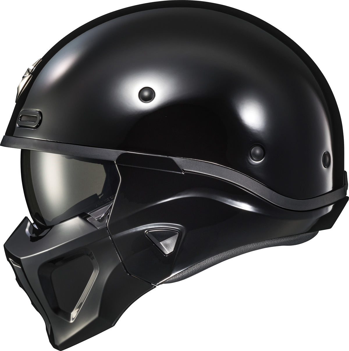 SCORPION EXO COVERT X OPEN-FACE HELMET GLOSS BLACK XL