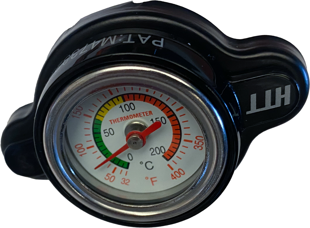 FIRE POWER Radiator Cap w/Temperature Gauge