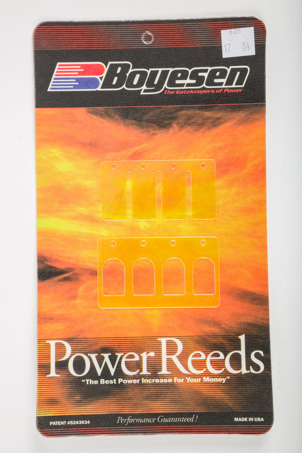 BOYESEN Dual Stage Power Reeds Dura Flex w/Rev Plates