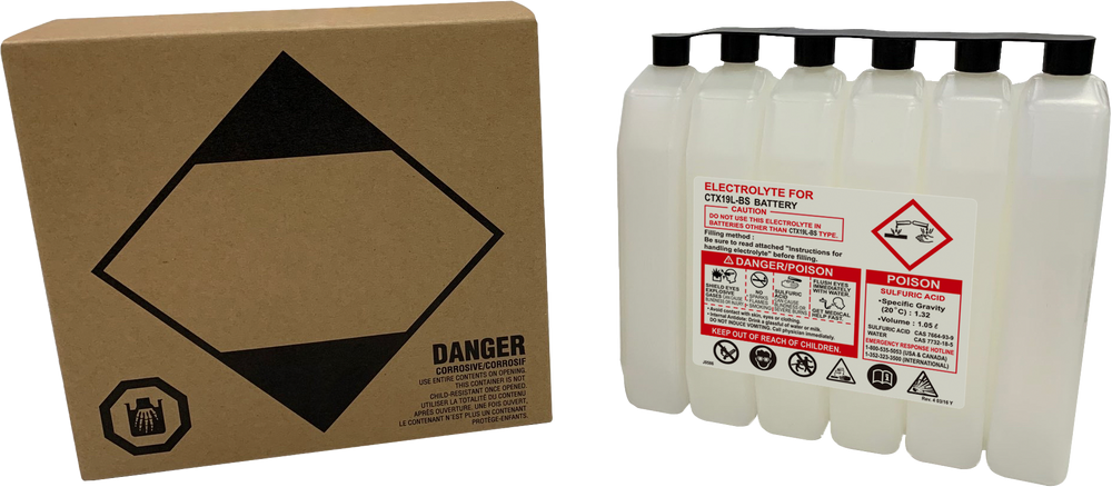 FIRE POWER Sealed Battery Electrolyte Pack