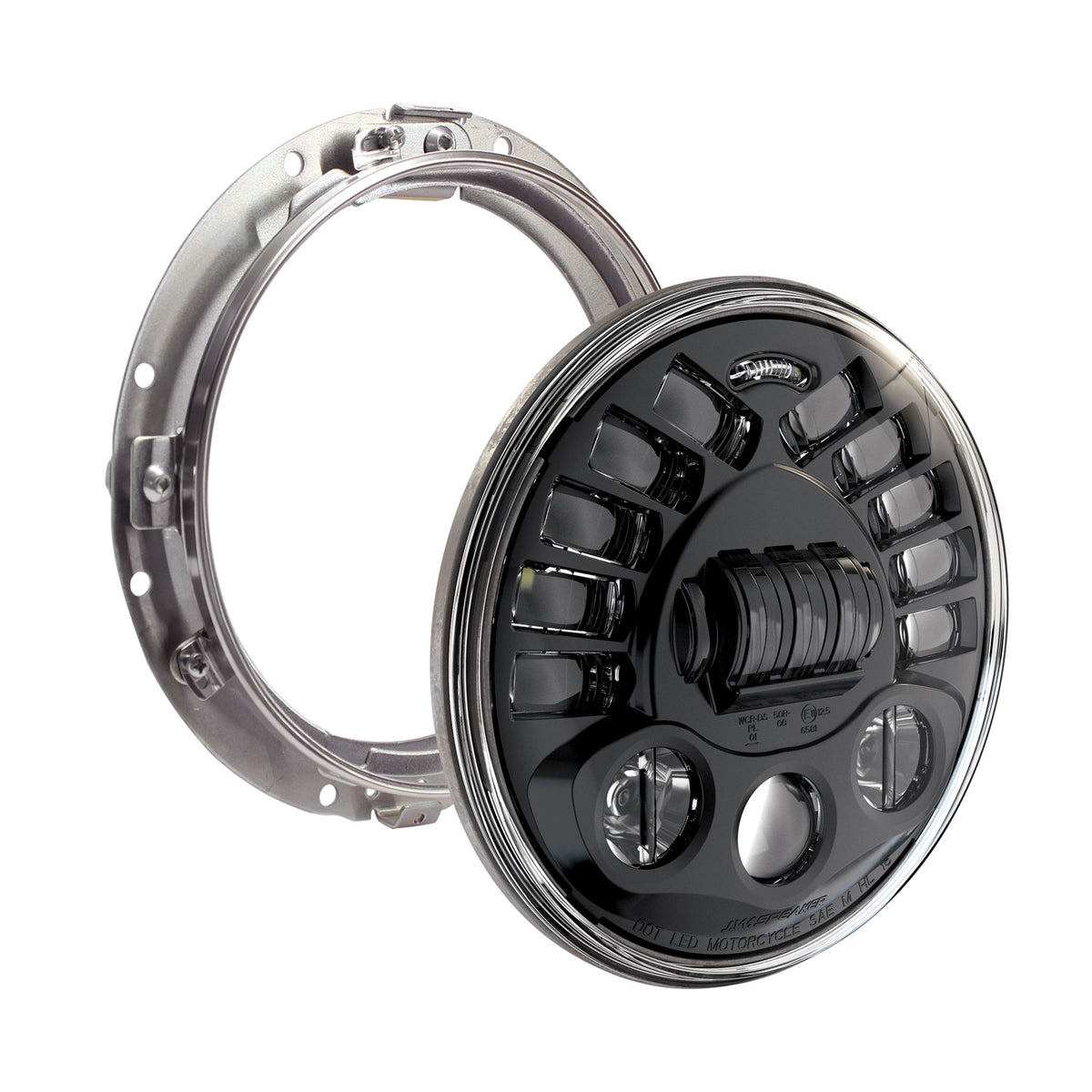JW SPEAKER 7" Adaptive LED Headlight