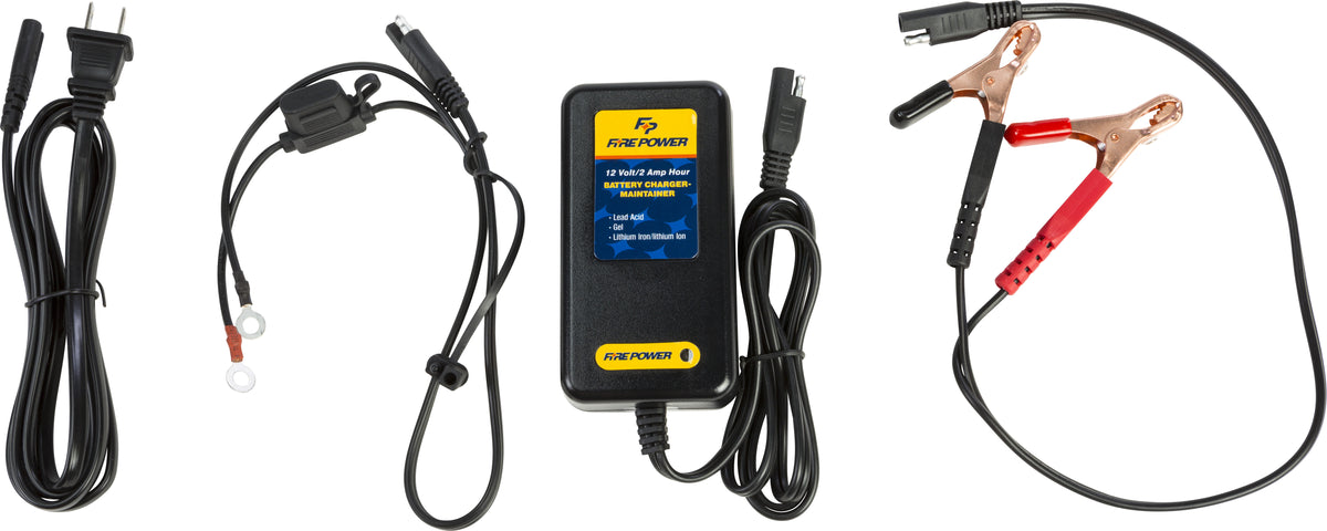 FIRE POWER 12V/2 Amp Battery Charger