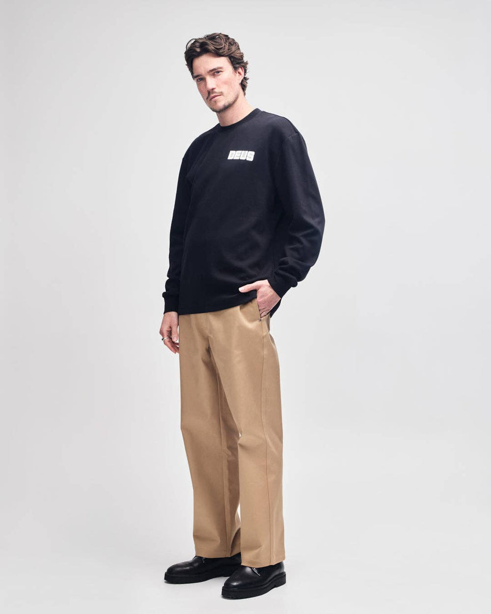 Be First Ls Tee - Black
