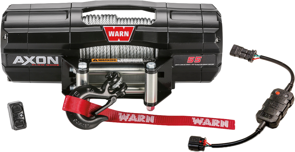 WARN AXON 55/55S/5500 Wire Rope Winch